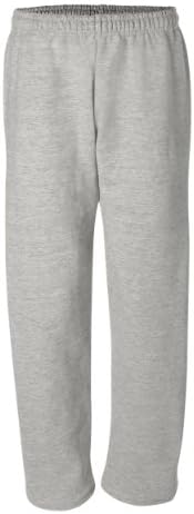 Gildan Men's Dry Blend Open Bottom Sweatpants