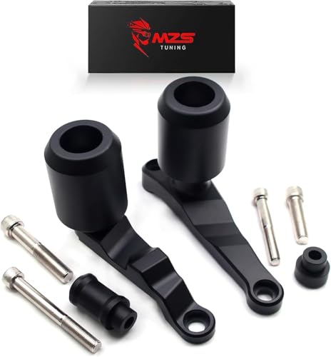 MZS Motorcycle Frame Sliders Compatible with CBR650R CBR 650R CB650R E-Clutch 2024 2025, Falling Anti Crash Protector Guards Engine Fairing Protection No Cut Kits Black