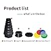 Soonpho Aluminium Alloy Conical Snoot Kit for Bowens Mount Strobe Flash Speedlite Photography,Honeycomb Grid and 5 Pieces Color Filters for Bowens Mount Strobe Flash Speedlite