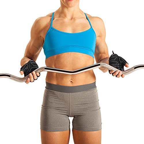 Gofit Gf-Wct-Med/Slv Women's Xtrainer Cross-Training Gloves (Medium/Silver) #TOP2