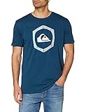 Siebdruck vorne Quiksilver™ Sure Thing Tshirt Tshirt Männer XXL Blau