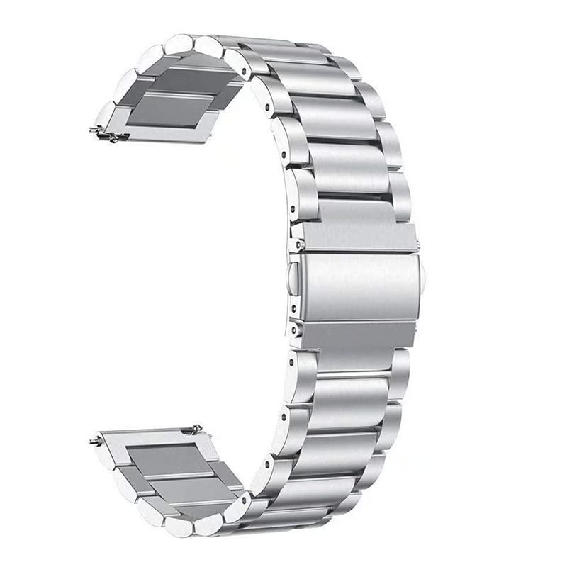 THREE DOTS 24MM Watch Chain Strap Compatible with Fire-Boltt Ring 3 BSW043 and Fire-Boltt Nucleus BSW051-(Premium Chain Silver) (B0BZ8FGRVL) Amazon Price History, Amazon Price Tracker