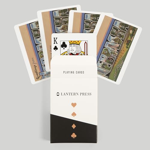 Naipes de poker Nebraska Lantern Press, 52 cartas miniatura 6