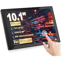 Missun Monitor táctil de 10.1 pulgadas, IPS portátil 60 Hz