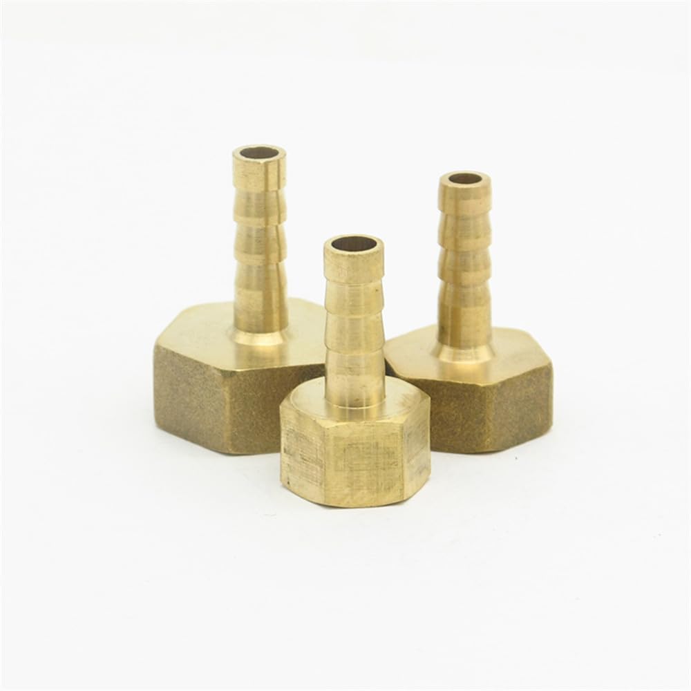 4 mm 6 mm 8 mm 10 mm 12 mm 14 mm 16 mm 19 mm 25 mm 32 mm Tuyau cannelé 1/8" 1/4" 3/8" 1/2" 3/4" 1" Connecteur de raccord de tuyau en laiton BSP femelle, 1"
