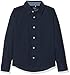 Produktbild NAME IT Jungen NITSOLID LS Shirt NMT Hemd, Blau (Dress Blues), 140 (Herstellergröße: 134-140)