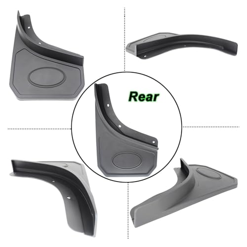 Protector guardabarros delantero trasero para Land Rover Defender L663 2020-2022 5
