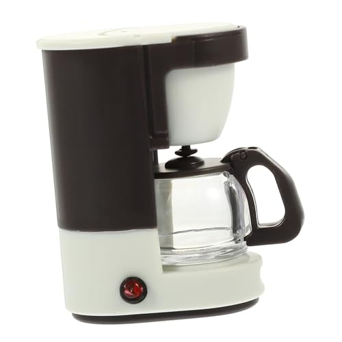 WEKAMOS Cafetera de Juguete Mini Máquina de Café Casa de Muñecas Accesorios de Cocina de Juguete y Niñas Simulación