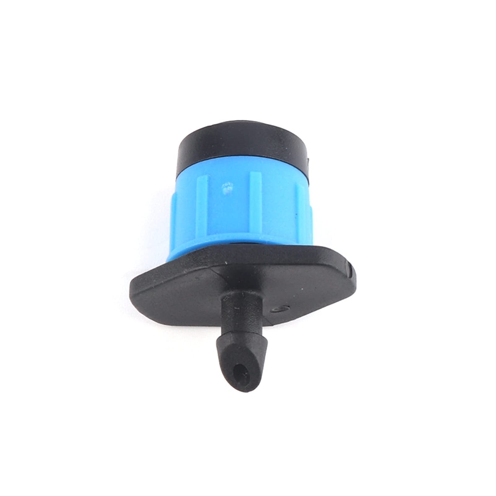 Aspersores de tubería de rociadores 150 unids goteo ajustable All-Alrededor de la boquilla de dispersión de 360 ​​grados Micro Riego Dulce Blue/Black Agricultural Pulverizador (Color : Blue)