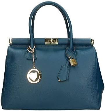 Chicca Borse Bag Borsa a Mano in Pelle Made in Italy 35x28x16 cm