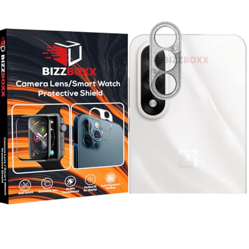 Image of Compatible With OnePlus Nord 5 5G Camera Lens Protector Ring Back Camera Glass Guard for Nord 5 Camera Protector (Silver) - Pack of 1