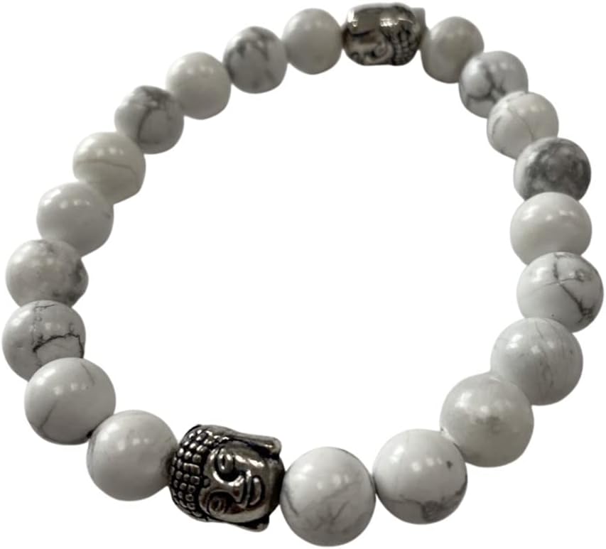 VIE Buddha Bracelet (Howlite), One - Image 3