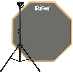 Evans RF-6GM 6″ Practice Pad + keepdrum DPS Übungspadständer Stativ