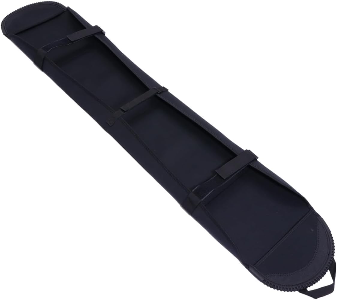 Snowboard Cover and Bag Snowboard Protection Cover Black Sturdy Storage Bag with Shoulder Strap for Convenient Ski Gear Carrying and Outdoor