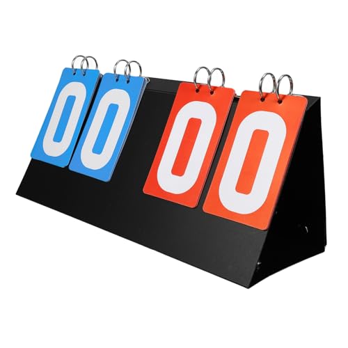 HANABASS Score Accessories Competition Scoreboard Portable Scoreboard for Tennis Basketball