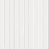 Tempaper White Faux Beadboard Removable Peel and Stick Wallpaper, 20.5 in x 16.5 ft, Made in The USA