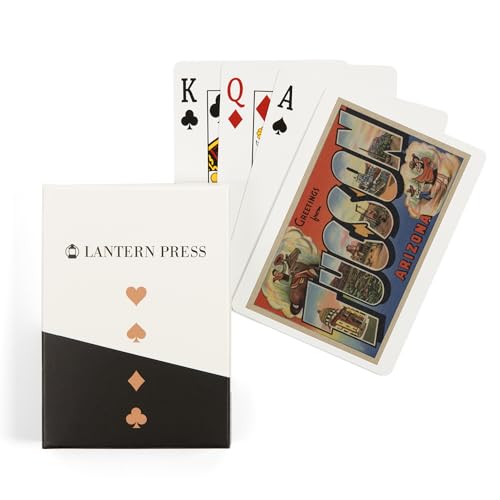 Lantern Press naipes poker 52 cartas vintage Tucson