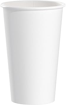 Solo Foodservice 316W 16 Oz. White Paper Hot Cup noHandle Singlepoly 1000-Pack