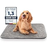 Pflegeleicht: Die Hundedecke kann einfach mit einem feuchten Lappen oder bei 30°C Grad in der Waschmaschine gereinigt werden.