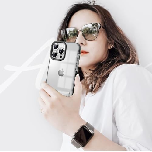 Image of KARWAN Back Cover|iPhone 16 Pro Back Cover |Polycarbonate Material| Full Camera Protection |Perfectly Fit| Case for iPhone 16 Pro - Transparent