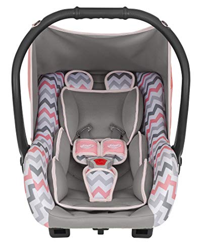 Bebê Conforto Ello até 13 Kg, Tutti Baby, Rosa/Cinza