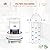 Aquaboon Carbon Water Filter Replacement Cartridge CTO 5 Micron 10 x 2.5" Water Filter for Whole House & Under Sink & Countertop System Compatible with WHEF-WHWC, WHKF-WHWC, WFPFC8002, FXWTC, 2-PACK