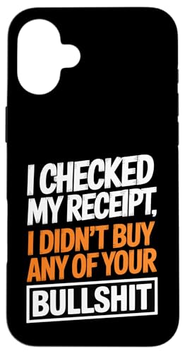 I Checked My Receipt �ʔ�������Ȉ��p �X�}�z�P�[�X iPhone 16 Plus �p