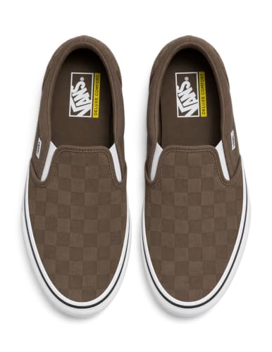 Image of Vans Mens Asher Deluxe Slip-on Shoe | Comfortable Sneakers for Fashion, Walking & Everyday Wear