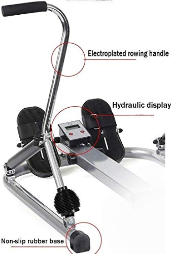 Image of Rowing Machines Rowing Machine Household Small Indoor Scull Folding Rowing Device Multifunctional Rowing Fitness