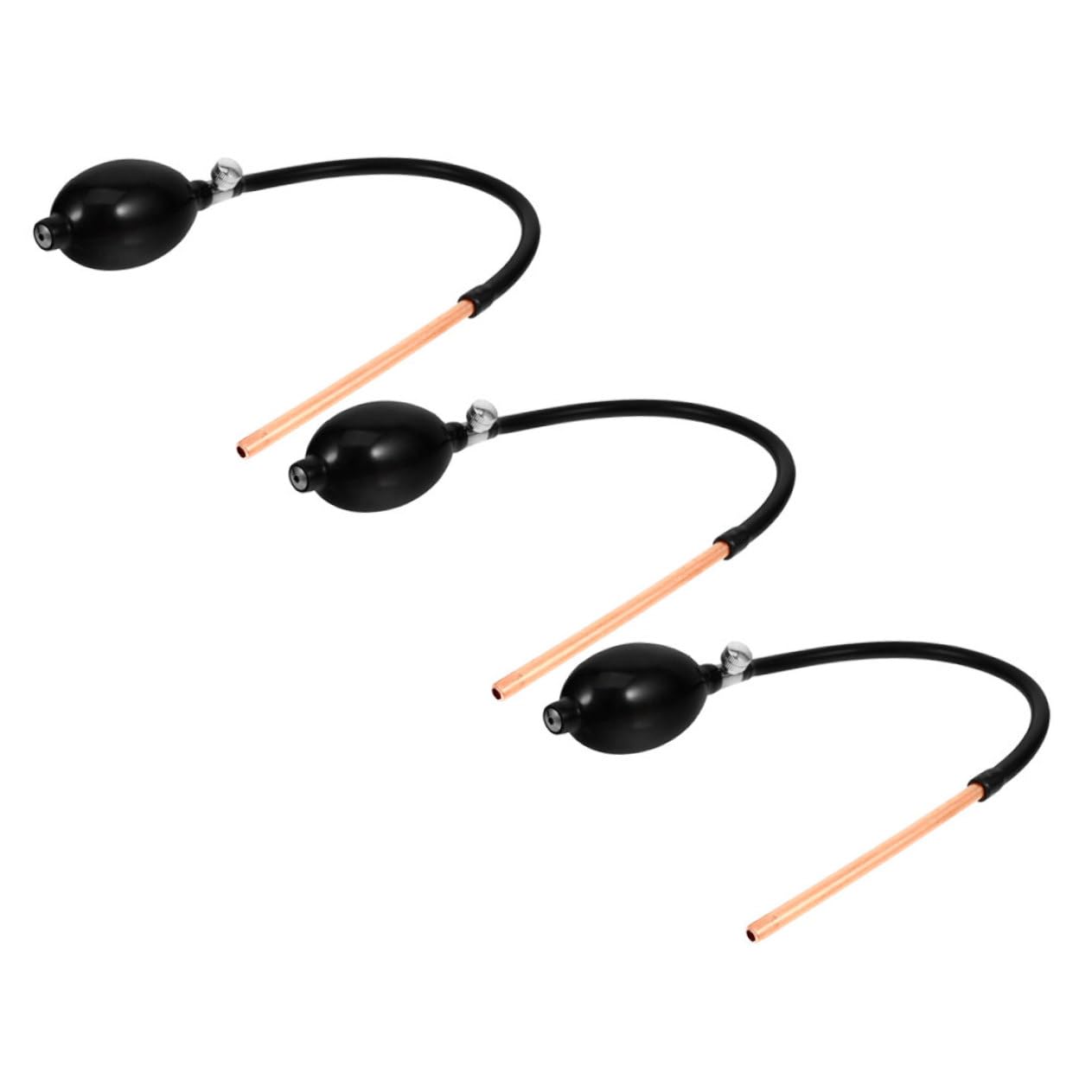 GRIRIW 3Pcs Candy Sugar Blower with Extended Copper Tube for Effortless Sugar for Bakeries and Candy Shops Candy Making Process