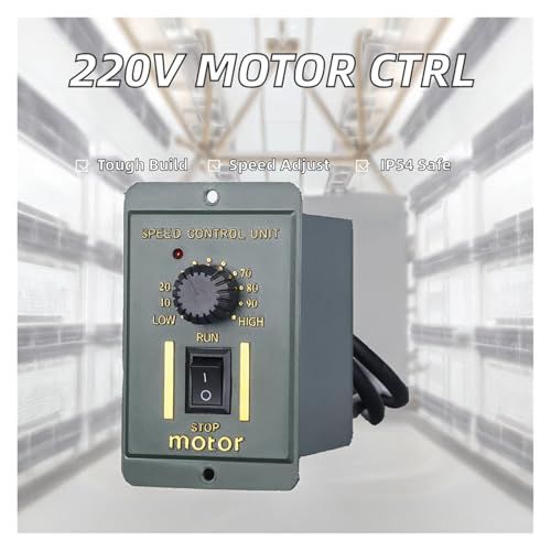 Controlador de velocidad CA de 140W para motores asíncronos monofásicos de 6W a 400W 3