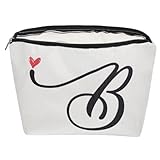 Beaupretty Bolsa de Almacenamiento de Bolsa de cosméticos Bolsos para Mujer Durante la Noche Bolsas Neceser pequeño para Monedero Bolsa de Maquillaje para la Escuela linaza