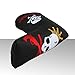 Craftsman Golf King Skull Headcover Putter Cover for Scotty Cameron Taylormade Odyssey Blade (Black)
