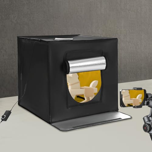 Scatola di luce professionale a LED, per studio fotografico, fotografia di tiro, custodia portatile, scatola fotografica, tenda per studio fotografico, tenda per fotografare gioielli, borse,