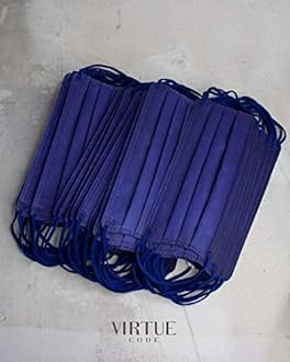 VIRTUE CODE Disposable Mask - Blue