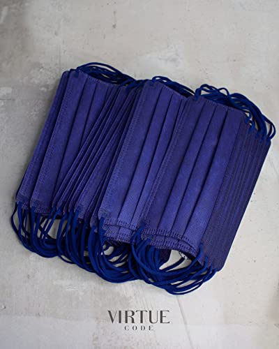 VIRTUE CODE Disposable Mask - Blue