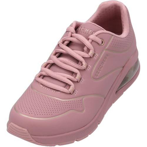 Skechers Uno 2 Golden Trim, Sneaker Donna, Rosa, 38 EU