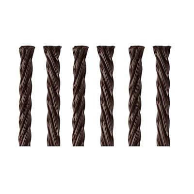 Twizzlers Chocolate Flavored Twists - Pack of 2-12 oz Bags - Low Fat Snacks - Fun to Share - Classic Treats for the Whole Family