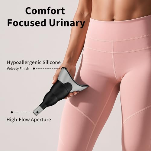 PFP Portable Female Urination Device - Collapsible Stand to Pee Silicone Funnel with Storage Pouch, Compact She Pee Cup for Festivals & Outdoor - Thumbnail 4