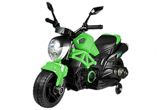 Faro delantero LED verde GTM1188 para motocicleta, 1 x 35 W