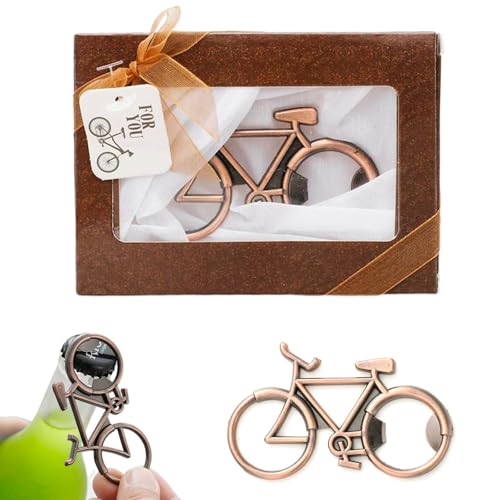 Fahrrad-Flaschenöffner, Fahrrad Bieröffner, Personalisierte Fahrrad Geschenke, Korkenzieher Bottle Opener Fahrrad Geschenk für Radfahrer, Hipster & Fahrradliebhaber