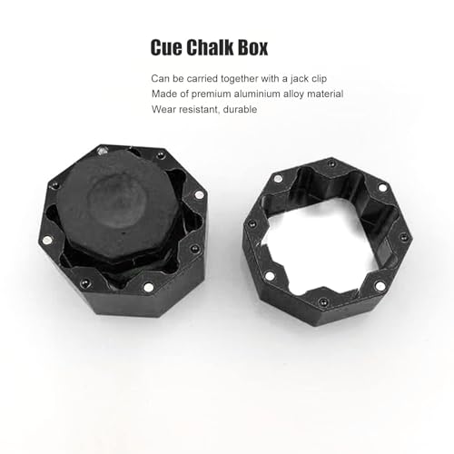 Étui magnétique pour queue de billard noir avec support universel