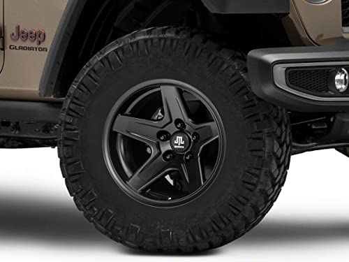 Mammoth Boulder Wheel in Black 17x9 Aggressive Styling Rim Fits Jeep Gladiator JT 2020