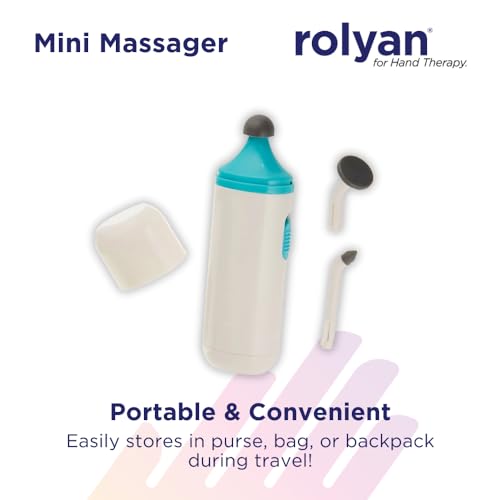 Rolyan 59305 Mini Massager, Compact Battery Operated Medical Massager thumb #2