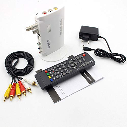 Ocamo ISDB-T - Convertidor digital terrestre TV Box Receptor 1080P US Plug
