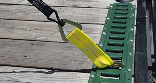 Keeper Hampton Products-Keeper 47801 7"E Track Tie Off Strap #TOP2