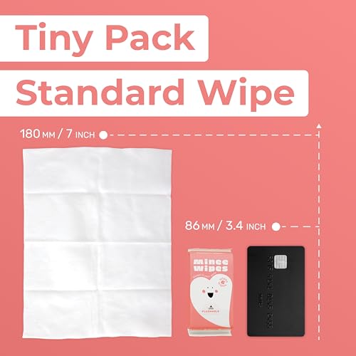 Image of Feminine Wipes for Women - Flushable pH Balanced Wipes, 99% Water & Aloe - Unscented, Gentle Intimate & Period Care with Odor Protection - Daily Hygiene & Travel Essentials - 24 Pack, 144 Wipes