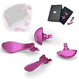 Picture of KD.FLY Metal Back Paddles for PS5 Edge Controller, 4PCS Metal Replacement Back Buttons, Interchangeable Button Accessories for PS5 Dualsense Edge Controller, Rose