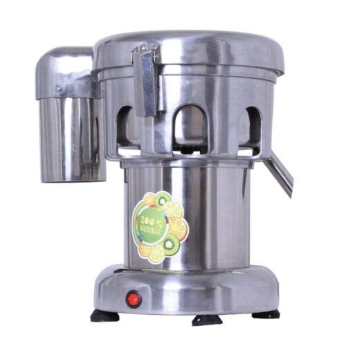 Residue Juice Separating Machine, 110V 370W Stainless Steel Electric Juicer Machine Commercial Electric Fruit Vegetable Extractor Squeezer 80-100kg/HR Electric Juice Extractor