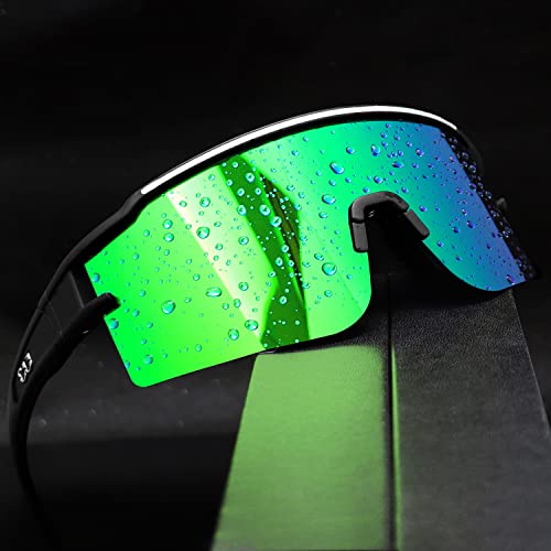 Fmy Polarized Sports Sunglasses For Men Women With 3 Interchangeable Lenses,Uv Protection Mtb Baseball Cycling Glasses #TOP1